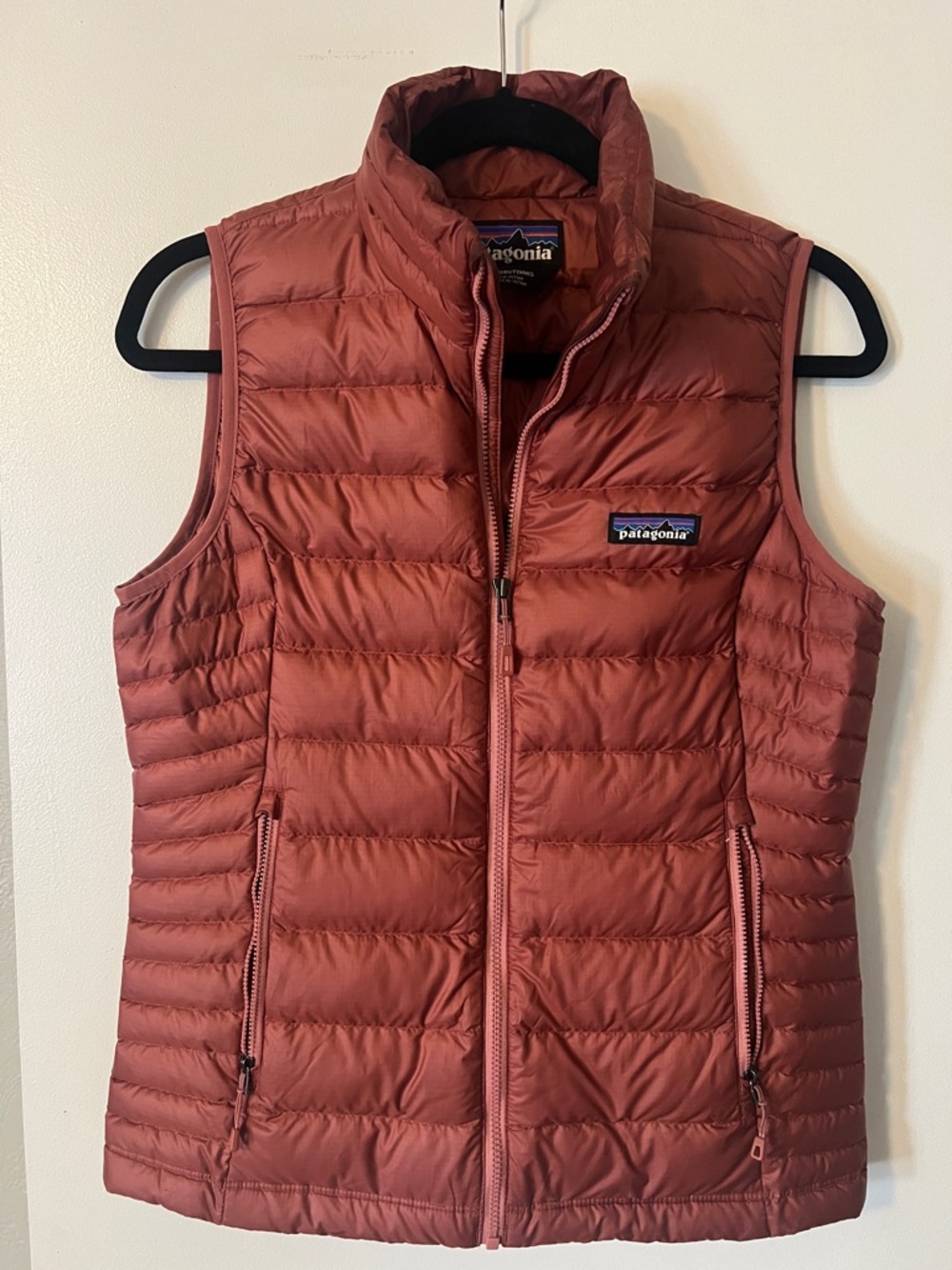 Patagonia Women's Quilted Down Vest - Rosewood Red